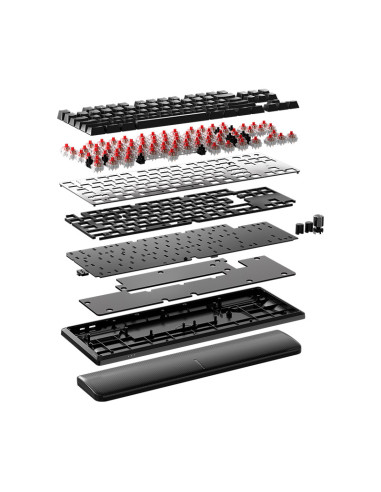 Teclado Corsair K70 Core TKL Wireless RGB (MLX Red)