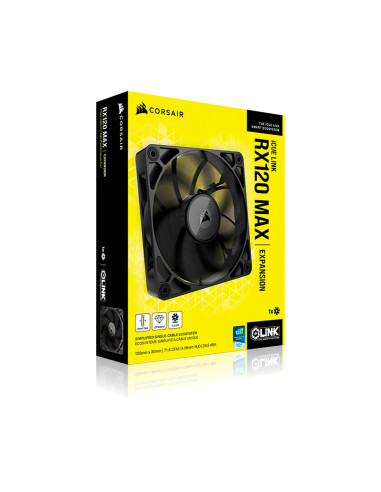 Corsair iCUE Link RX120 Max 120mm Ventilador PC