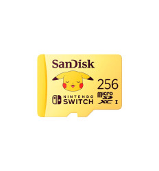 Tarjeta Micro SD Sandisk Pokémon 256GB (Pickachu)