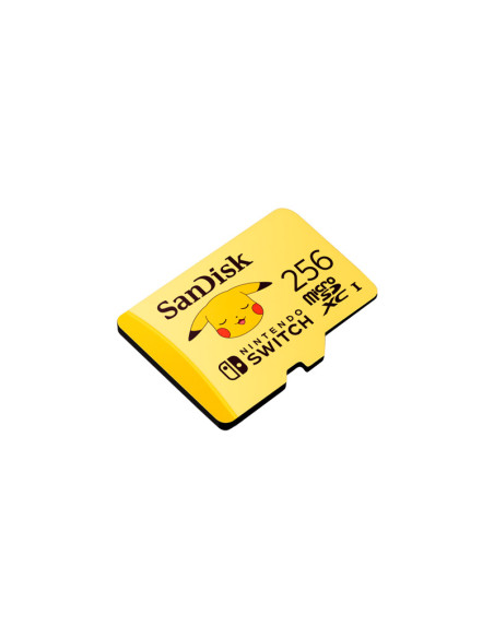 Tarjeta Micro SD Sandisk Pokémon 256GB (Pickachu)