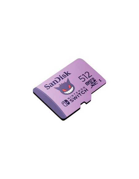Tarjeta Micro SD Sandisk Pokémon 512GB (Gengar)
