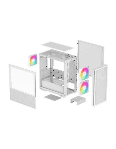 Caja para PC DeepCool CH360 Blanca Micro-ATX