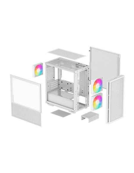 Caja para PC DeepCool CH360 Blanca Micro-ATX