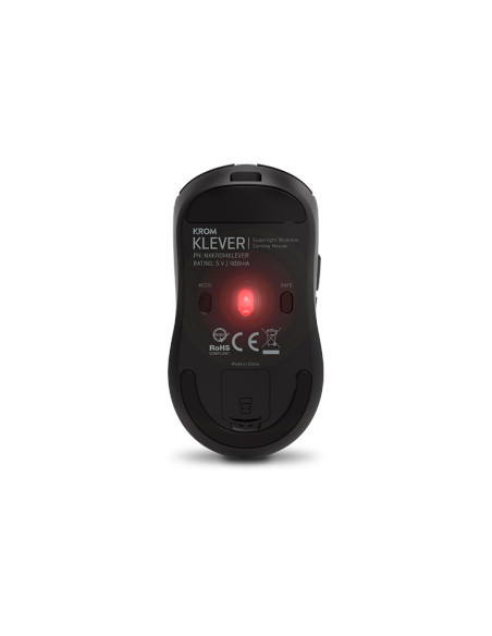 Krom Klever Ratón Gaming Inalámbrico 10000 DPI