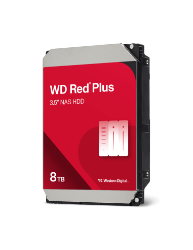 Western Digital Red Plus 8TB 3.5" HDD para NAS