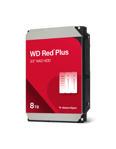 Western Digital Red Plus 8TB 3.5" HDD para NAS