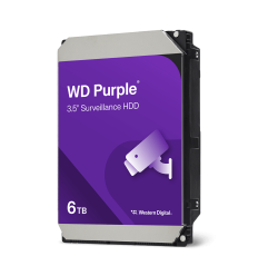 Disco duro para vigilancia Western Digital Purple 6TB HDD