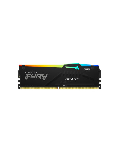 Memoria RAM Kingston Fury Beast RGB 16GB RAM DDR5 6000MHz CL36