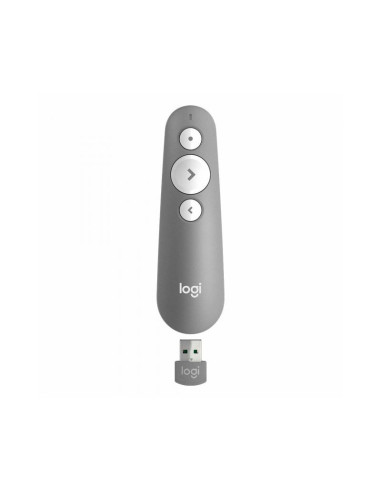 Presentador inalámbrico Logitech Presenter R500s Gris
