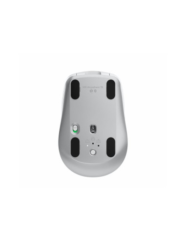 Logitech MX Anywhere 3S Gris pálido Ratón inalámbrico 1000 DPI