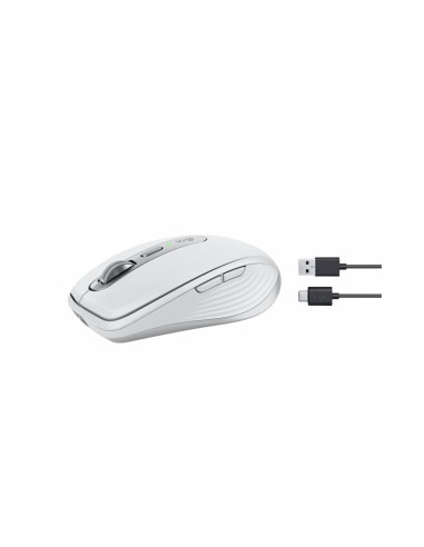 Logitech MX Anywhere 3S Gris pálido Ratón inalámbrico 1000 DPI