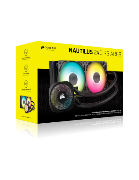 Refrigeración Líquida PC Corsair Nautilus 240 RS ARGB 240mm