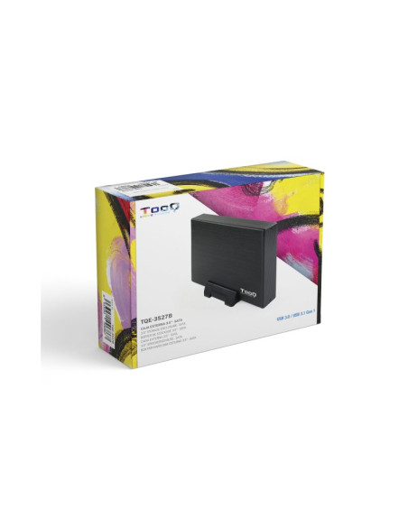 Carcasa SSD Tooq TQE-3527B Negra USB 3.0