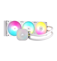 Refrigeración Líquida PC Corsair Nautilus 360 RS ARGB Blanca 360mm