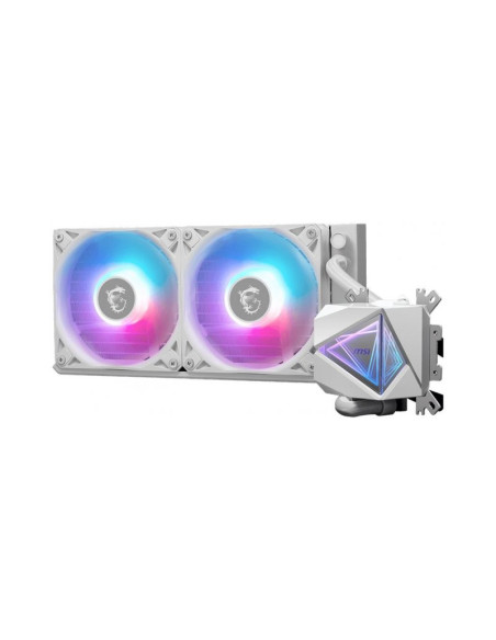 Refrigeración líquida PC MSI MAG CoreLiquid I240 Blanca 240mm