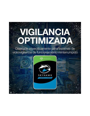 Disco duro para videovigilancia Seagate SkyHawk 2TB 3.5" HDD