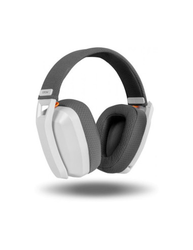 Auriculares gaming inalámbricos Krom Kanji Blanco