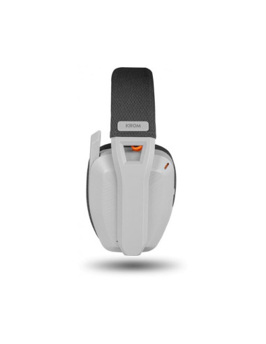 Auriculares gaming inalámbricos Krom Kanji Blanco