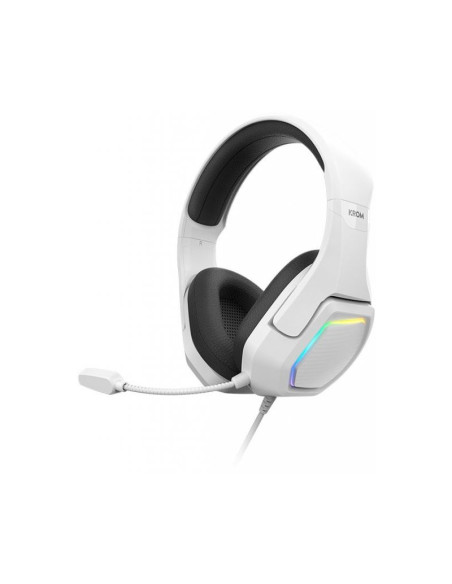 Auriculares gaming Krom Kopa 7.1 Blanca
