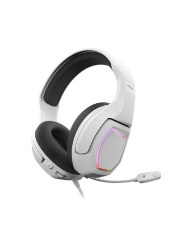 Auriculares gaming Krom Kopa 7.1 Blanca