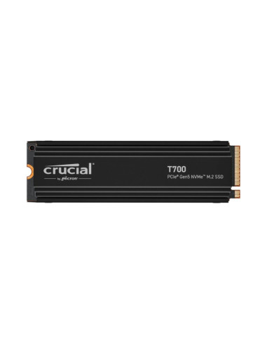 Disco duro SSD Crucial T700 1TB PCIe 5.0 M.2 con disipador
