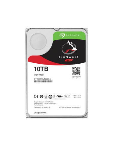 Disco duro para NAS Seagate IronWolf 10TB 3.5" HDD