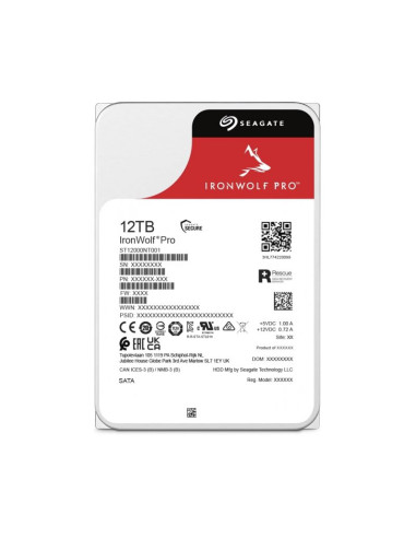Disco duro para NAS Seagate IronWolf Pro 12TB