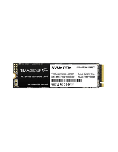 Disco duro SSD TeamGroup MP33 256GB NVMe M.2