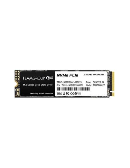 Disco duro SSD TeamGroup MP33 256GB NVMe M.2