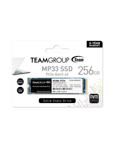 Disco duro SSD TeamGroup MP33 256GB NVMe M.2