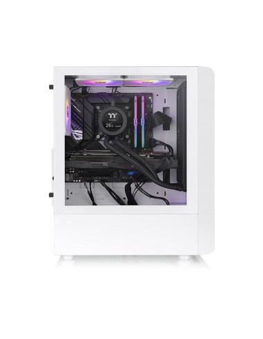 Thermaltake S200 TG aRGB Snow ATX Caja para PC