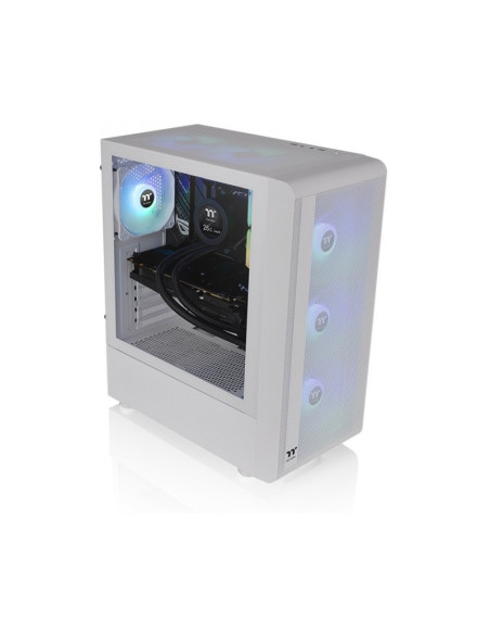 Thermaltake S200 TG aRGB Snow ATX Caja para PC