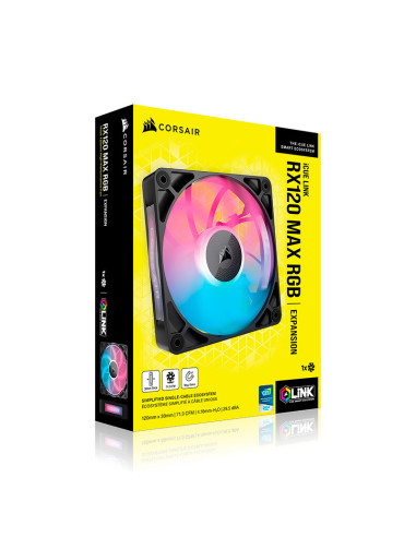 Ventilador para PC Corsair iCUE Link RX120 RGB Max 120mm