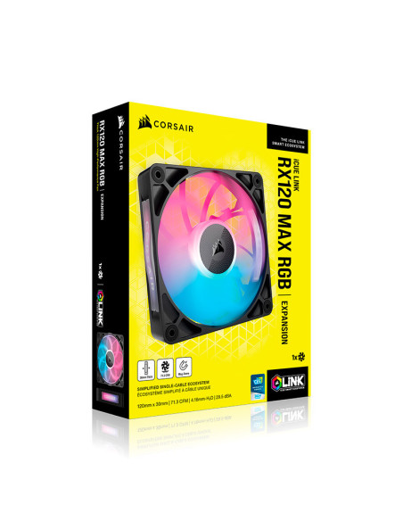 Ventilador para PC Corsair iCUE Link RX120 RGB Max 120mm