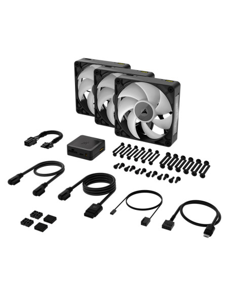 Pack de 3 ventiladores Corsair iCUE Link RX120 RGB Max 120mm