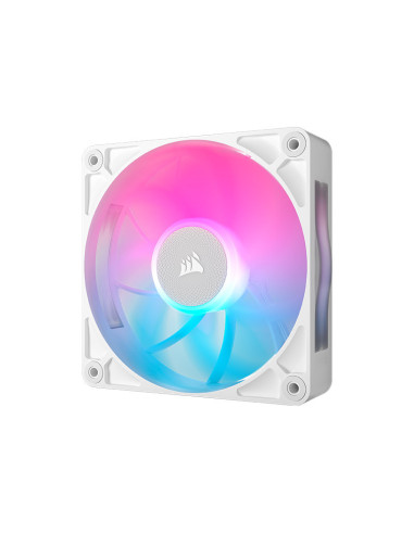 Pack de 3 Ventiladores PC Corsair iCUE Link RX120 RGB Max Starter Kit Blanco 120mm