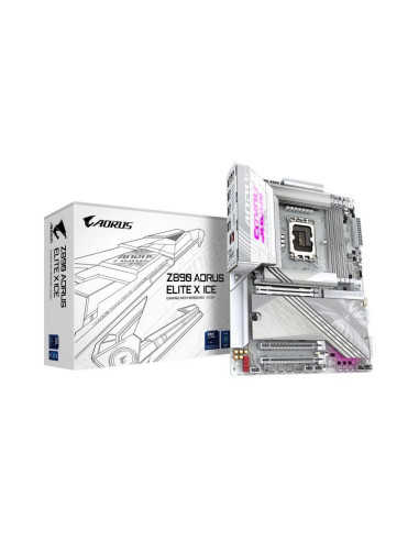 Placa base Gigabyte Z890 AORUS Elite X Ice Socket 1851 ATX