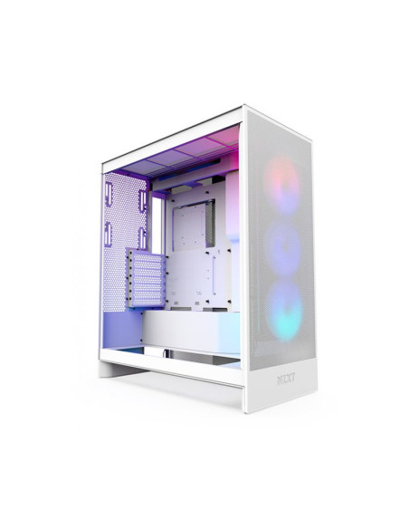 Caja para PC NZXT H7 Flow RGB (2024) White e-ATX