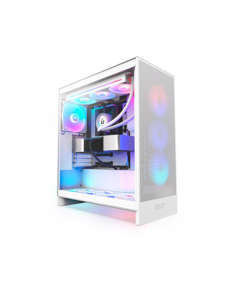 Caja para PC NZXT H7 Flow RGB (2024) White e-ATX