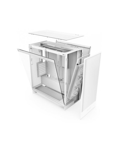 Caja para PC NZXT H7 Flow RGB (2024) White e-ATX