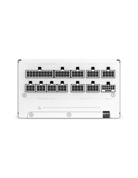 Fuente de alimentación NZXT C1000 Glod ATX 3.1 (PCIe 5.0) Blanca 1000W