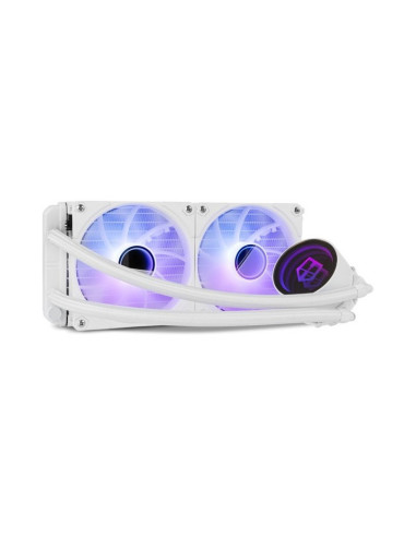 Refrigeración líquida PC Nox Hummer M-240 aRGB Blanco 240mm