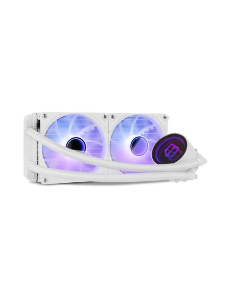Refrigeración líquida PC Nox Hummer M-240 aRGB Blanco 240mm