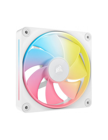 Pack de 3 ventiladores Corsair iCUE Link LX120-R RGB Starter Kit Blanco