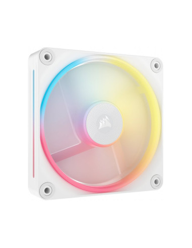 Pack de 3 ventiladores Corsair iCUE Link LX120-R RGB Starter Kit Blanco