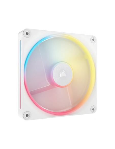 Pack de 2 ventiladores PC Corsair iCUE Link LX140-R RGB Starter Kit Blanco