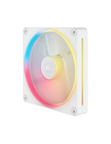 Pack de 2 ventiladores PC Corsair iCUE Link LX140-R RGB Starter Kit Blanco