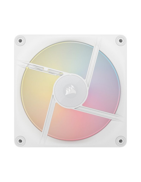 Pack de 2 ventiladores PC Corsair iCUE Link LX140-R RGB Starter Kit Blanco