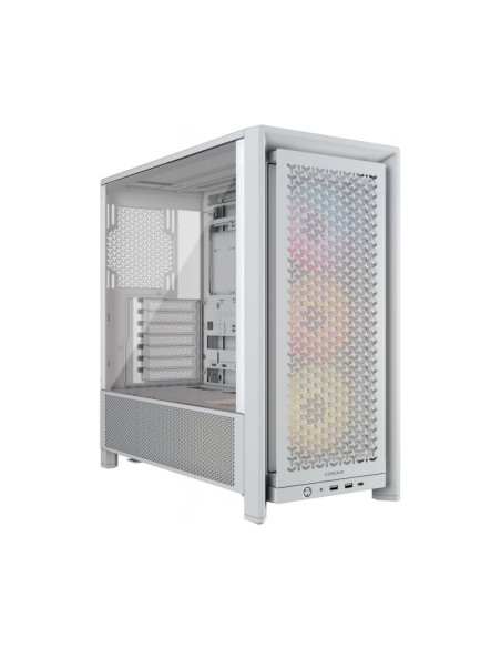 Caja para PC Corsair Frame 4000D RS aRGB Blanca e-ATX