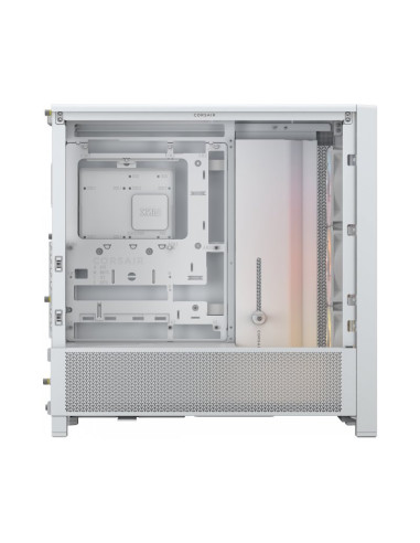 Caja para PC Corsair Frame 4000D RS aRGB Blanca e-ATX